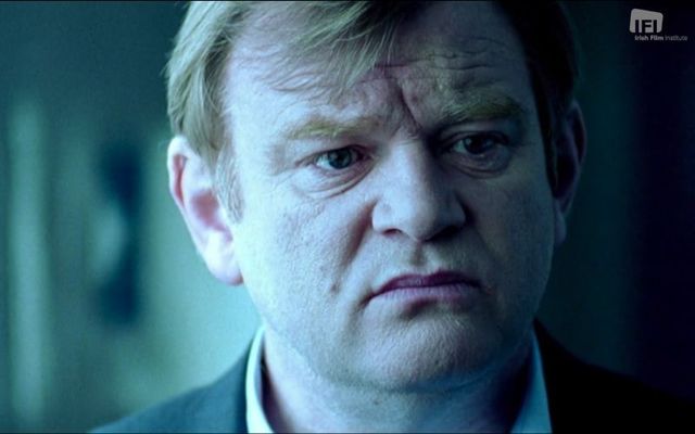 Brendan Gleeson in Martin McDonagh\'s \"Six Shooter.\"