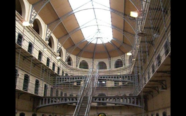 Inside Kilmainham Gaol.