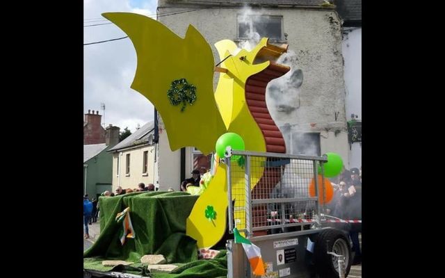 Mountrath Fire brigade float from 2019