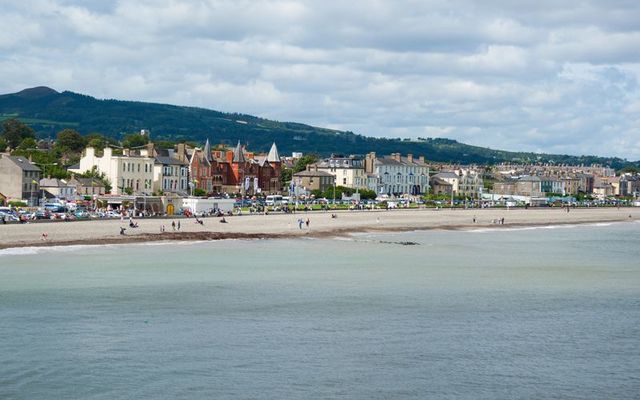 The seaside town of Bray in Co. Wicklow, Ireland.