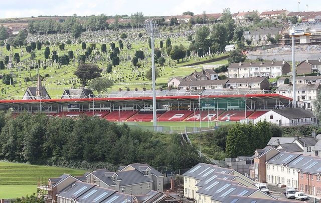 Celtic Park in Derry.