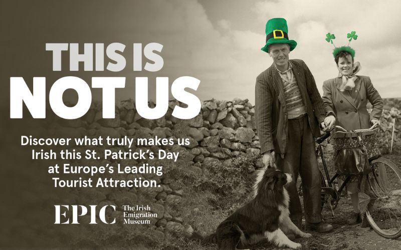 On St. Patrick's Day, this Irish Emigration Museum challenges us to see beyond the plastic