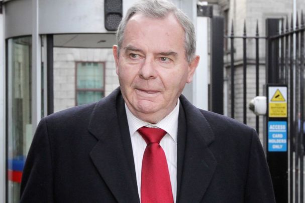 November 1, 2012: Seán Quinn leaving the High Court in Dublin.