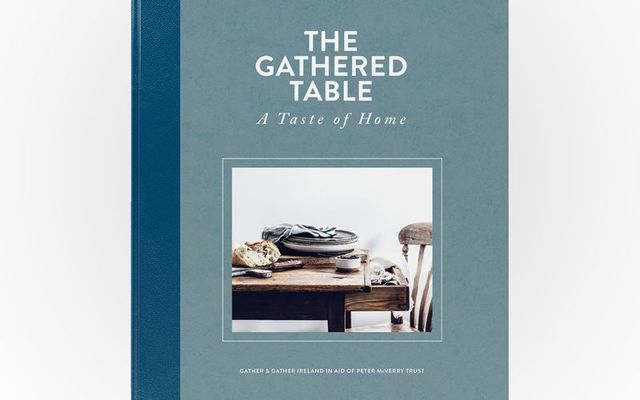 Cover art for Irish cookbook \"The Gathered Table.\"