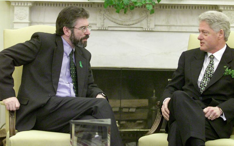 Bill Clinton and Gerry Adams to speak at New York event celebrating Good Friday Agreement