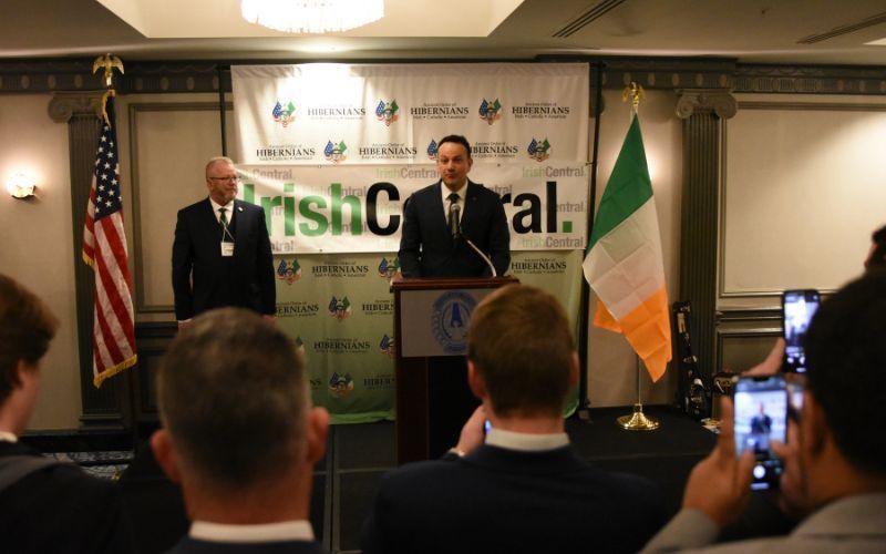 Leo Varadkar praises Irish American influence on Good Friday Agreement at IrishCentral & AOH event