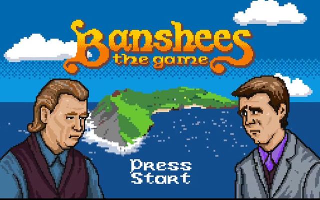 The start screen for Banshees: The Game.