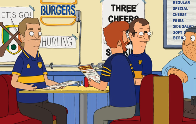 The ancient Irish game of hurling is featured in \"Bob\'s Burgers\" on Fox.