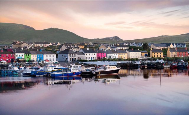 Colorful Portmagee, County Kerry.