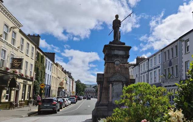 The Pikeman Statue, Denny Street, Tralee, Co. Kerry.