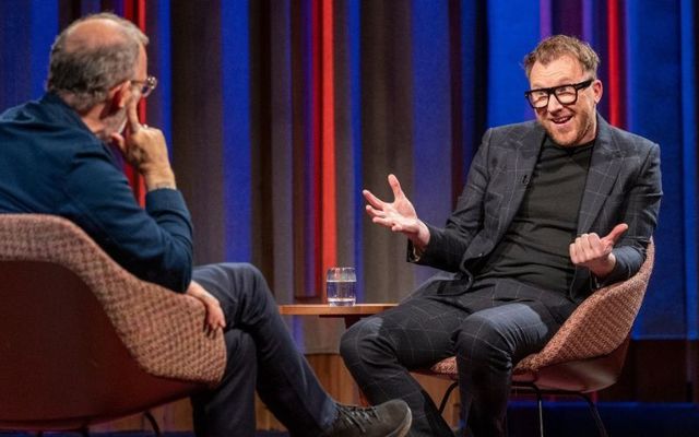 Jason Byrne chats to Tommy Tiernan on the March 18 episode of RTÉ One\'s \"The Tommy Tiernan Show.\"