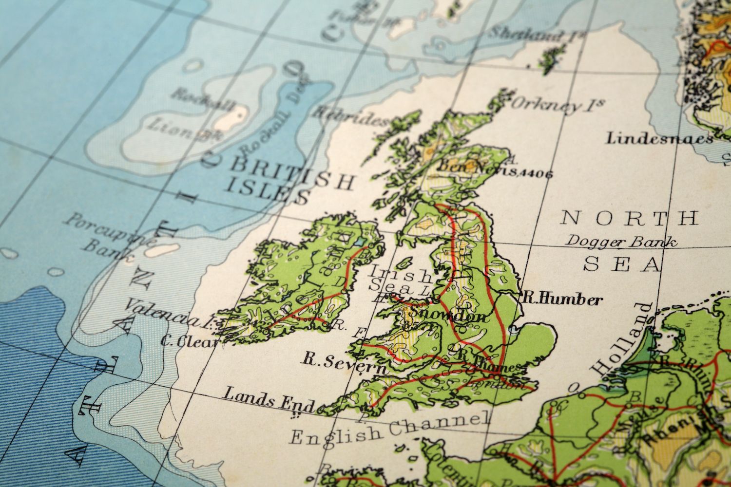 Where does Ireland sit within the British Isles?