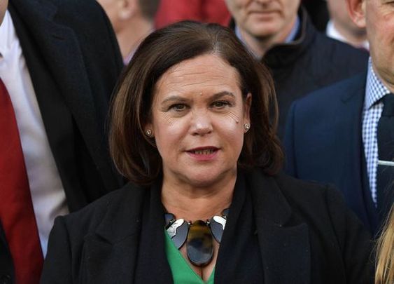 Sinn Féin President Mary Lou McDonald. 
