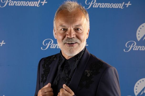 June 20, 2022: Graham Norton poses for a portrait during the Paramount+ UK launch at Outernet London in London.