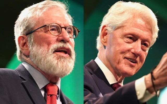 April 3, 2023: Gerry Adams and Bill Clinton speaking at \"Reflections on The Good Friday Agreement: 25 Years of Peace & Progress\" 