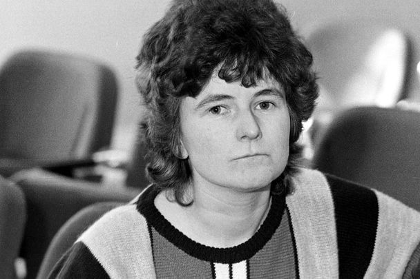 Joanne Hayes at the hearing at the Kerry Babies Tribunal in 1985.