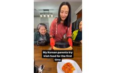 WATCH: Korean parents try Irish food for the first time and their reactions are priceless