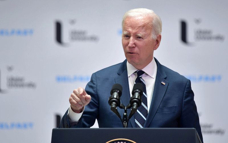 WATCH: In Belfast, Biden calls for restoration of Northern Ireland Assembly
