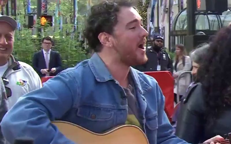 Cian Ducrot Irish Singer songwriter s TODAY Show Moment