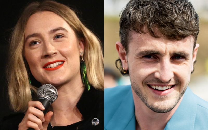 Saoirse Ronan reveals she's become "genuine friends" with Paul Mescal