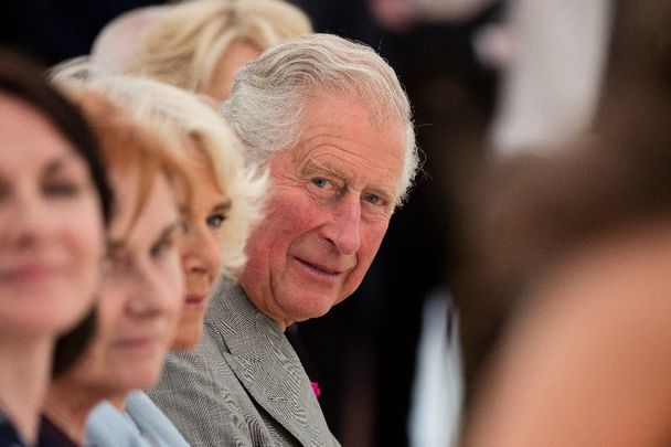 May 20, 2019:  Prince Charles watching members of the Irish dancing group Celtic Flare during their visit to the Glencree Centre for Peace and Reconciliation in Co Wicklow.