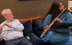 WATCH: Famous Irish flutist "thrilled" to finally perform with Lizzo