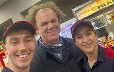 Irish American actor pays another visit to iconic Irish American site in Ireland
