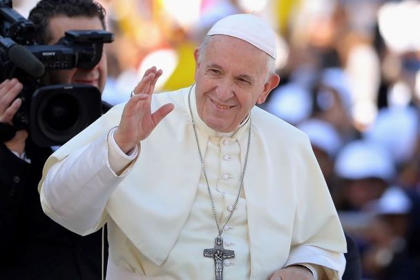 Pope Francis has given \"Faith of Our Fathers\" his blessing.