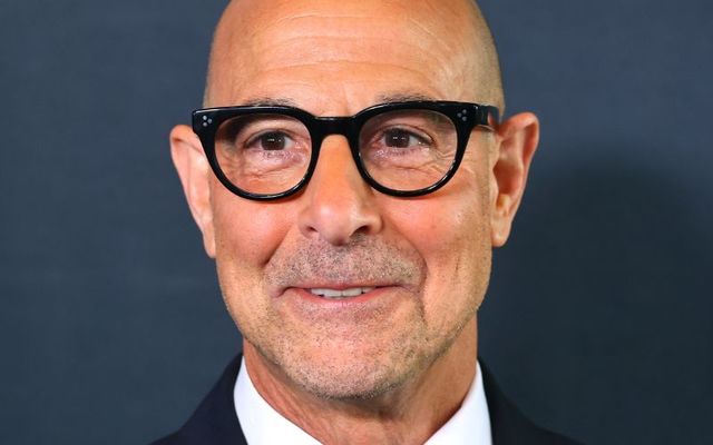April 25, 2023: Stanley Tucci attends the Los Angeles red carpet and fan screening for Prime Video\'s \"Citadel\" in Los Angeles, California.