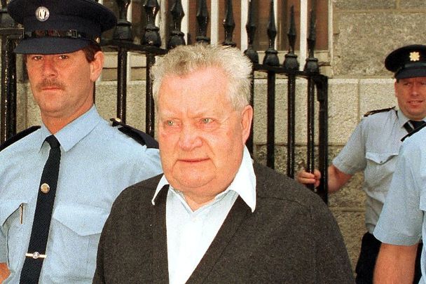 July 21, 1997: Convicted sex offender Fr Brendan Smyth leaving a Dublin court.