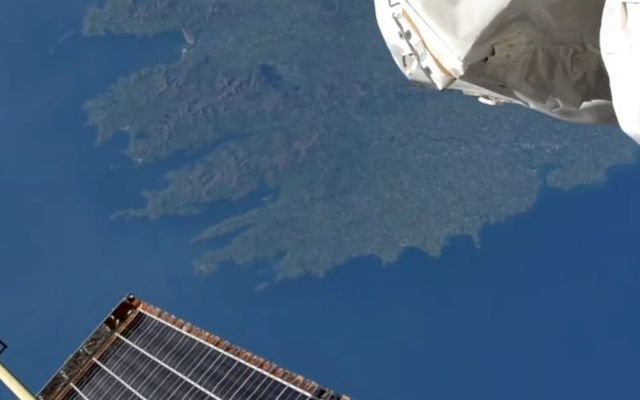The sunny southwest of Ireland as seen from the International Space Station on May 30, 2023.