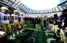Dublin to welcome more than 39k US fans for Notre Dame - Navy football game