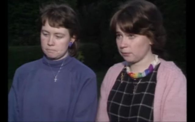Judy and Sally-Ann Considine claimed to have seen several apparitions of the Virgin Mary in the 1980s. 