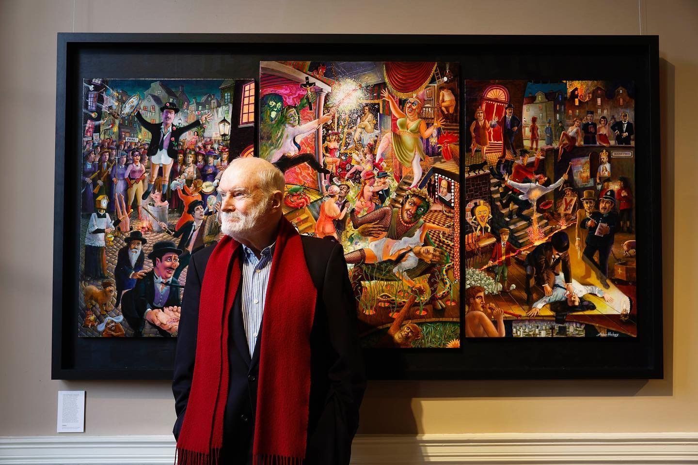 Aidan Hickey's "Painting Ulysses" continues to delight in London, next stop Paris?