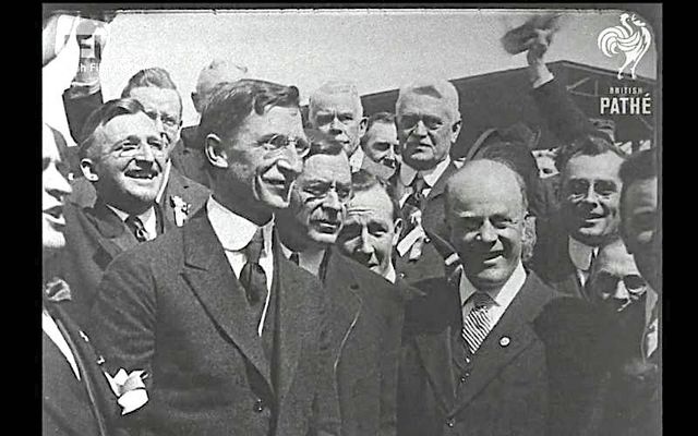 Éamon de Valera in Boston.