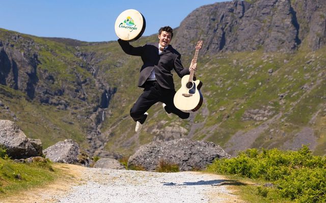Going Wild in the Comeraghs! Alan Power, lead singer with Alan Power & The Aftershocks, pictured in the Comeragh Mountains ahead of this year’s Comeraghs Wild Festival.