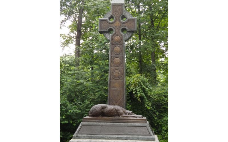 Irish Confederate soldier created Irish Brigade monument at Gettysburg
