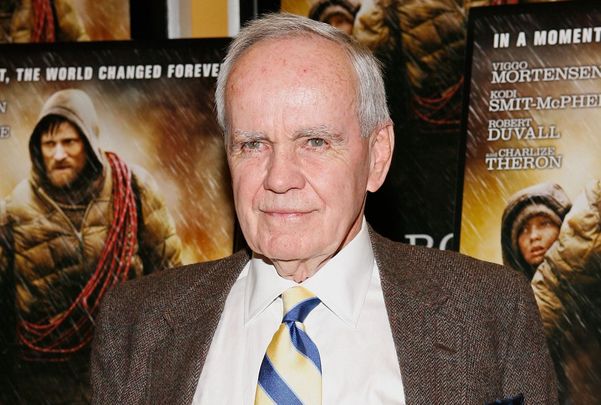 Cormac McCarthy at the New York premiere of Dimension Films\' \"The Road\", in November 16, 2009.