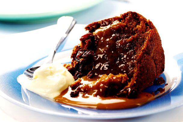 Guinness sticky toffee pudding.