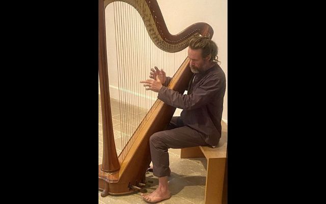 Liam Ó Maonlaí (Hothouse Flowers) singer and multi-instrumentalist at the CCI