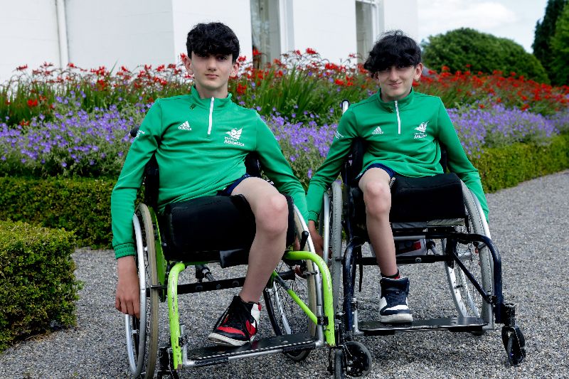 Irish "Miracle Twins" set sights on Paralympic Games