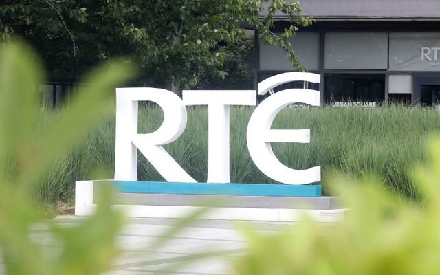June 28, 2023: RTÉ logos at the station in Donnybrook, Dublin 4 as the rumble of the Ryan Tubridy pay scandal continues.