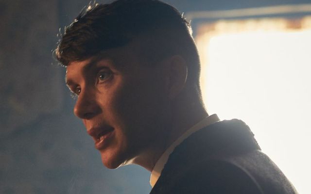 Cillian Murphy as Tommy Shelby in \"Peaky Blinders.\"