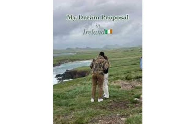 Juliet Hull\'s homecoming to Ireland with her family ended in a romantic proposal in Dingle, County Kerry.