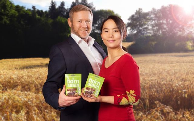 Well Spent Grain Co-Founders Patrick Nagle and Sunkyung Choi.