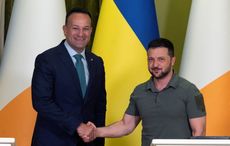 Taoiseach makes unannounced visit to Ukraine, pledges €5 million in humanitarian aid 
