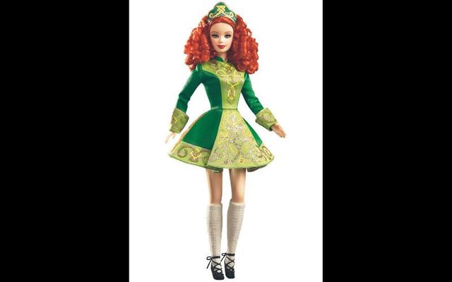 The Irish Dance™ Barbie® Doll was released in 2006 \"all set to strut her stuff at a feiseanna.\"