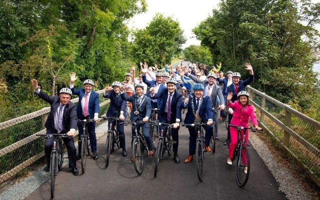 The opening of the initial 6km of the South East Greenway in Co Wexford.