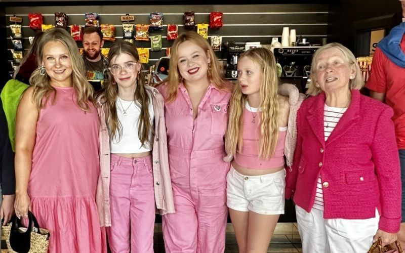 Nicola Coughlan marks "Barbie" opening weekend at Galway cinema