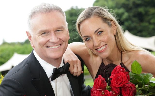 Daithí Ó Sé O’Se and Kathryn Thomas, cohosts of RTÉ\'s coverage of the 2023 Rose of Tralee International Festival.